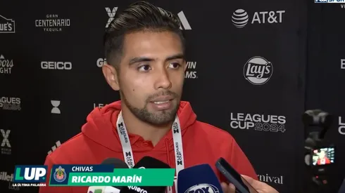 Ricardo Marín lanzó una autocritica en Chivas tras el sufrido empate con San Jose Earthquakes
