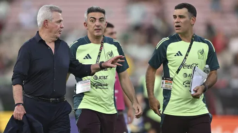 El Vasco Aguirre dio conferencia de prensa antes de medirse a Canadá.