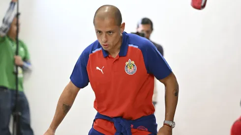 Chicharito no ha logrado marcar en este torneo.