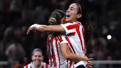 Así celebró su gol Caro Jaramillo.