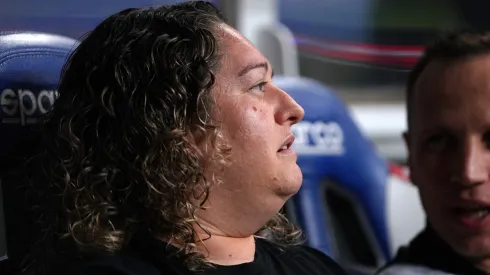 Milagros Martínez en el Estadio Akron.