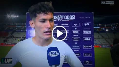 Jesús Orozco Chiquete dio un breve pero contundente entrevista tras la victoria en Pachuca