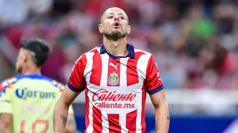 Chicharito no ha logrado marcar gol en este torneo.