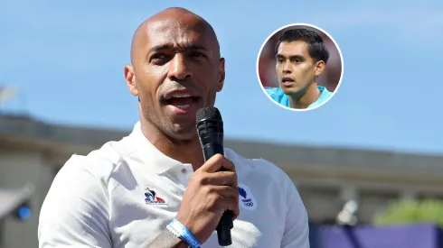 Thierry Henry estuvo presente en el partido entre la Selección Mexicana y su par panameño.
