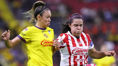Jaqueline Rodríguez fue la representante rojiblanca en el anuncio del Clásico Nacional Femenil en EE. UU.