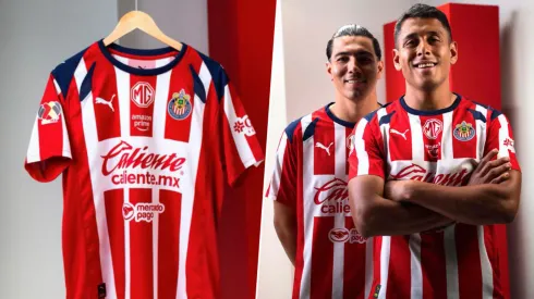 Nueva playera de Chivas para la temporada 2025/26.