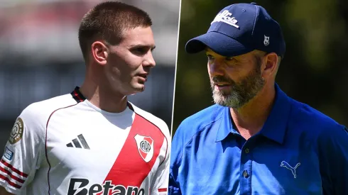 Franco Mastantuono no deslumbró a Luis García en el partido entre Monterrey y River Plate.