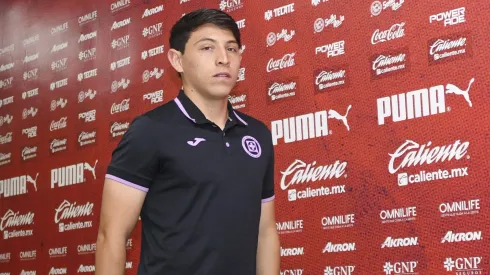 Alexis Gutiérrez fue presentado con los azulcremas.