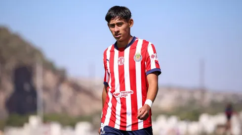 Santiago Sandoval se luce en Chivas vs. Mineros de Zacatecas.
