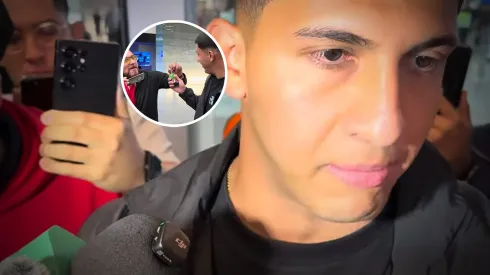 Bryan González recibió regalo de aficionado de Chivas.