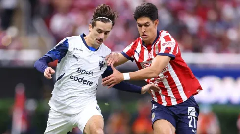 Jordi Cortizo en un partico contra Chivas por el Apertura 2024.