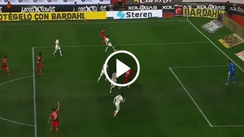 Frank Boya marcó un polémico gol para Tijuana ante Chivas.