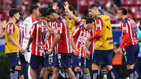 Así despidieron a los jugadores de Chivas.