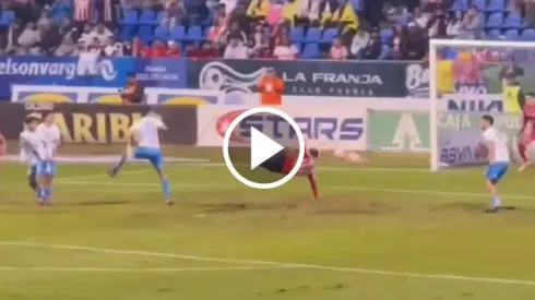 La otra toma del golazo de Bryan González.