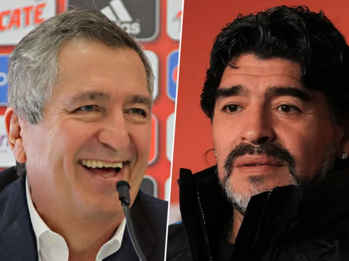 Las palabras de Jorge Vergara contra Maradona que pusieron en riesgo su vida