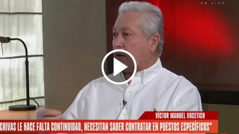 Víctor Vucetich dio su opinión sobre el presente de Chivas.