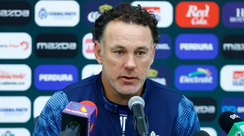 Gabriel Milito habló ante los medios de comunicación