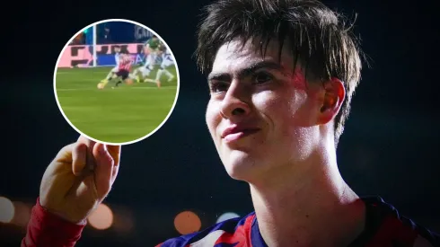 La otra toma del golazo de Armando González.