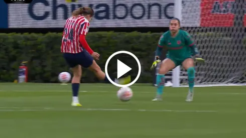 Licha Cervantes adelantó a Chivas Femenil vs. Toluca