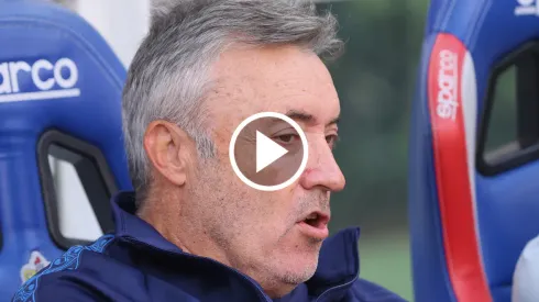 La reacción de frustración de Torrent tras gol del Piojo