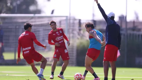 Chivas está entrenando al máximo nivel.