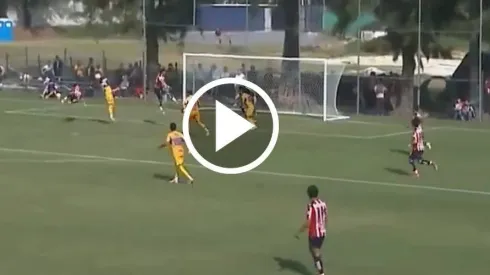 Ariel Castro anotó golazo ante Tigres.