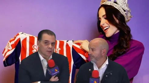 Fátima Bosch, Christian Martinoli y Luis García