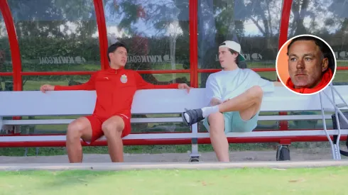 Castillo y Campillo hablaron de Gabriel Milito.