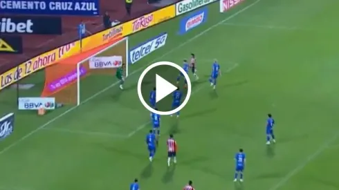 Golazo de Cade Cowell ante Cruz Azul.