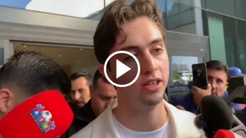 Brian Gutiérrez llegó a Guadalajara para firmar con Chivas.