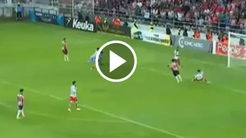 Así fue el gol de Sergio Aguayo.