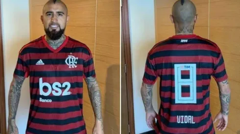 Arturo Vidal ha mostrado en ocasiones anteriores su afinidad con el club Flamengo