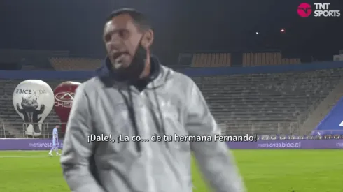 Poyet insultó a Zampedri en el triunfo de la Católica.