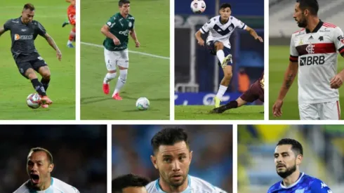 Los 7 jugadores chilenos que ya están en octavos de final. (Fotos: Agencia UNO)