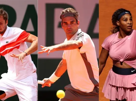 Roland Garros 2021 día 2: Dónde ver EN VIVO los estrenos de Roger Federer, Daniil Medvedev y Serena Williams