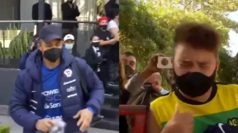 El enorme gesto de Alexis Sánchez con un niño de argentino. (Foto: Capturas)