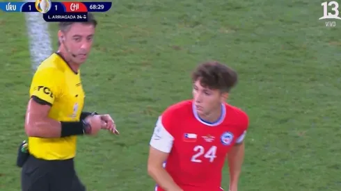 Luciano Arriagada debuta en la selección chilena