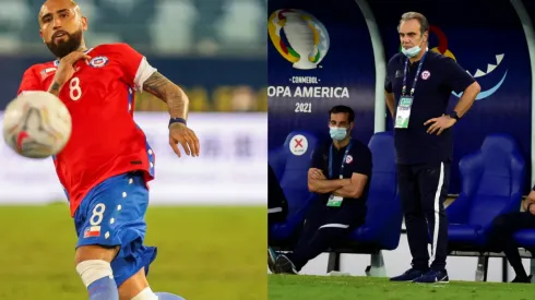 Martín Lasarte explicó con diálogo áspero la salida de Arturo Vidal.