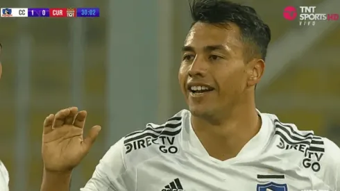 Iván Morales pone el 1-0 de Colo Colo sobre Curicó Unido
