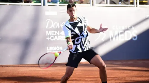 Tomás Barrios luchó hasta el final y se despide en semifinales del Challenger Santiago.