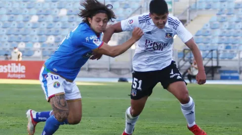 Joaquín Montecinos felicitó a los juveniles de Colo Colo