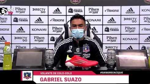 Gabriel Suazo asumió el rol de capitán y felicitó a la cantera de Colo Colo.