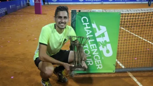 Alejandro Tabilo celebra en Guayaquil