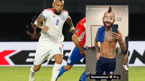 Arturo Vidal trabaja a full para llevar a Chile a un nuevo Mundial