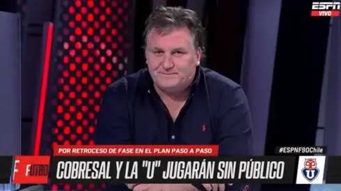 Luka Tudor: “No quiero que le vaya mal a la ‘U’, pero todo se paga”.