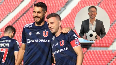 Montillo y Larrivey, dos jugadores que no siguen en la U