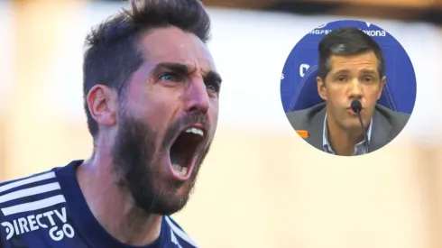 Joaquín Larrivey le responde al presidente de Azul Azul, Michael Clark