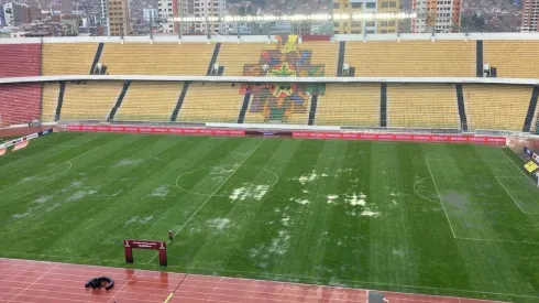 Fuertes lluvias en Bolivia dejan en duda el partido con Chile.