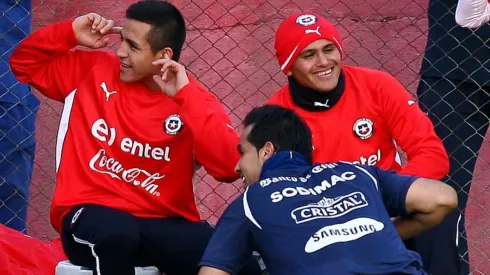 Ambos jugadores compartieron camarín en la Roja