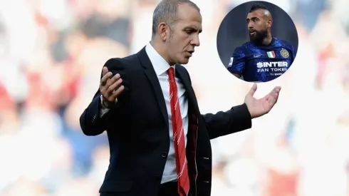 Di Canio se ensañó con Arturo Vidal en Italia.